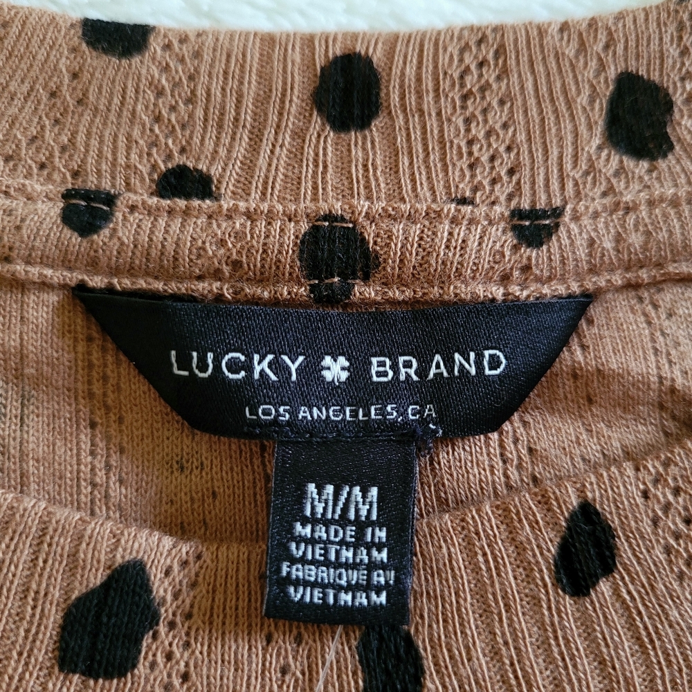 ✨️HP✨️ Lucky🍀 Brand Cheetah Print Top - Picture 4 of 14